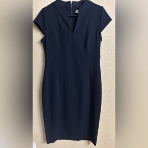 Navy Calvin Klein Dress Size 10
